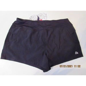 Ladies Black Reebok Running shorts Sz LG